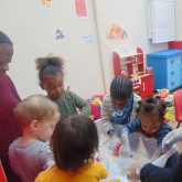 Kids playing at Tammy's Tiny Tots Nursery Kids playing at Tammy's Tiny Tots Nursery