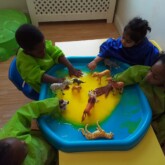 children playing