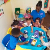 Kids playing at Tammy's Tiny Tots Nursery