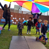 Kids playing at Tammy's Tiny Tots Nursery Kids playing at Tammy's Tiny Tots Nursery
