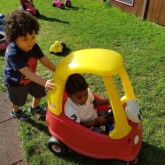 Kids playing at Tammy's Tiny Tots Nursery Kids playing at Tammy's Tiny Tots Nursery