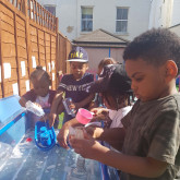 Kids playing at Tammy's Tiny Tots Nursery Kids playing at Tammy's Tiny Tots Nursery