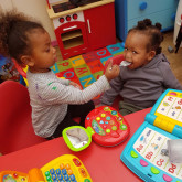 Kids playing at Tammy's Tiny Tots Nursery Kids playing at Tammy's Tiny Tots Nursery